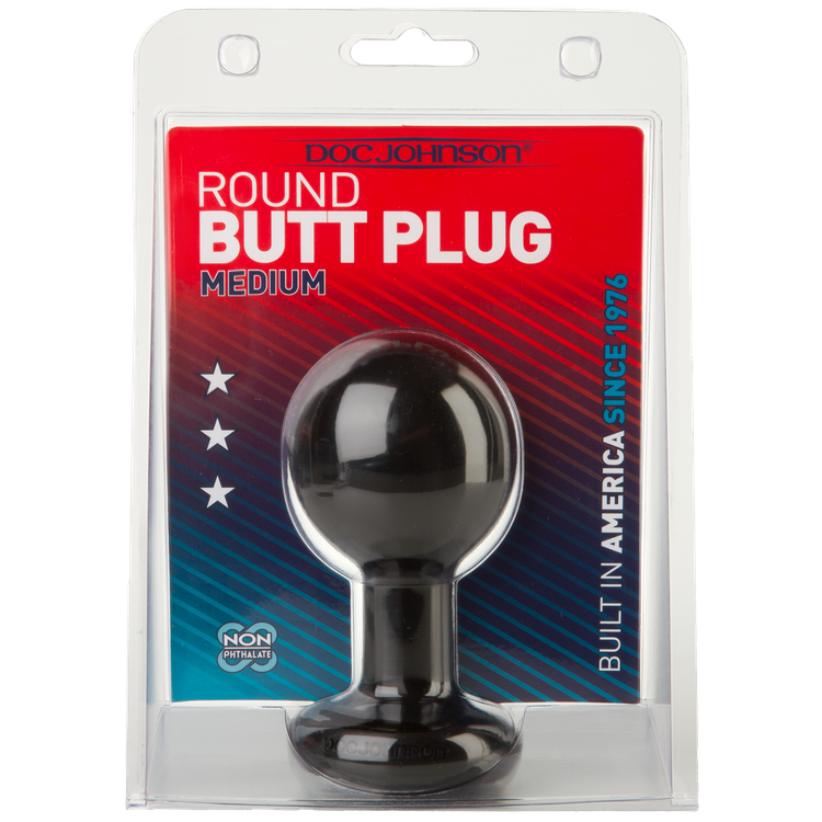 ROUND BUTT PLUG MEDIUM