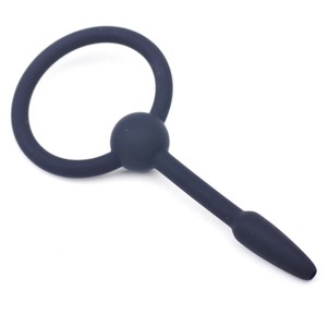 Silicone Penis Plug with Ring