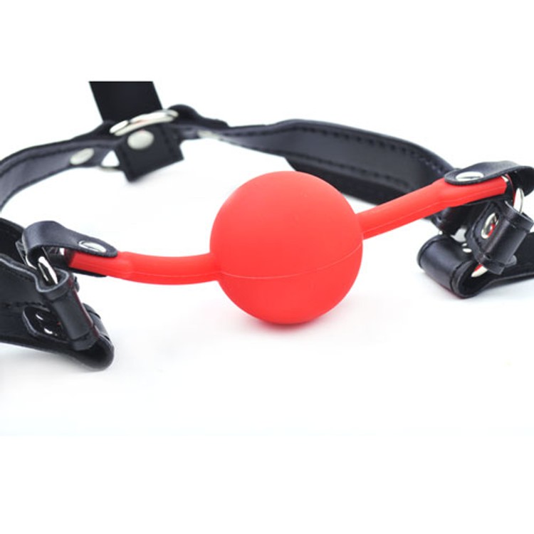 מחסום פה מורכב עם כדור סיליקון