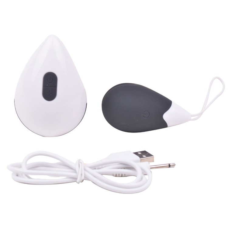 ביצת רטט עם שלט / נטענת USB - צעצועי מין במשלוח דיסקרטי