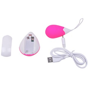ביצת רטט עם שלט / נטענת USB - צעצועי מין במשלוח דיסקרטי