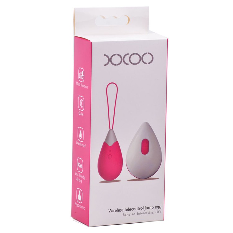 ביצת רטט עם שלט / נטענת USB - צעצועי מין במשלוח דיסקרטי