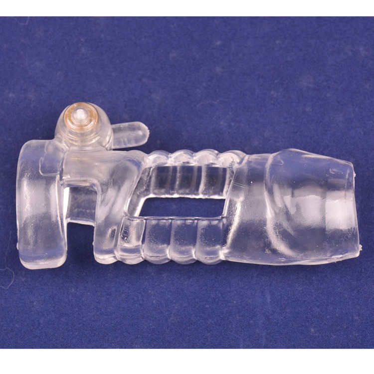 שרוול שקוף עם רטט