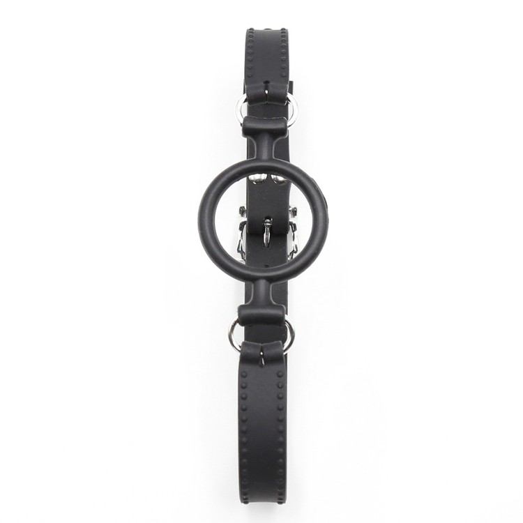 גאג טבעת סיליקון 5 ס"מ שחור