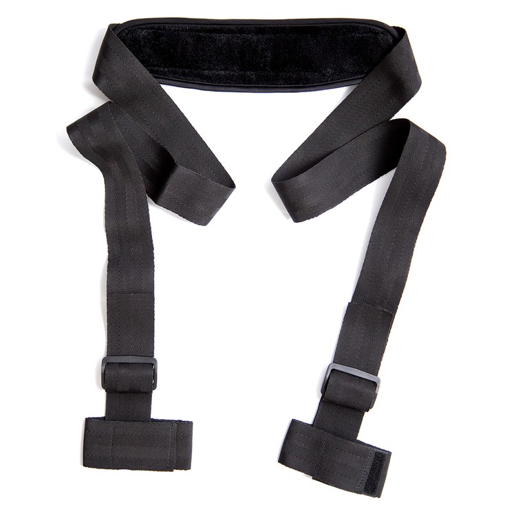 רצועת צוואר רגליים שחור