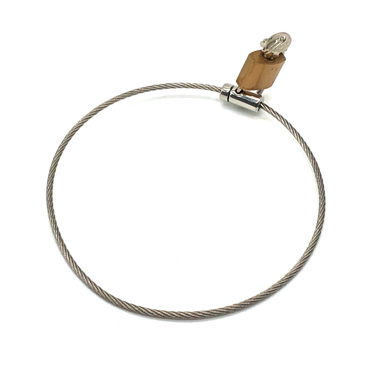 קולר שייכות כבל מתכת