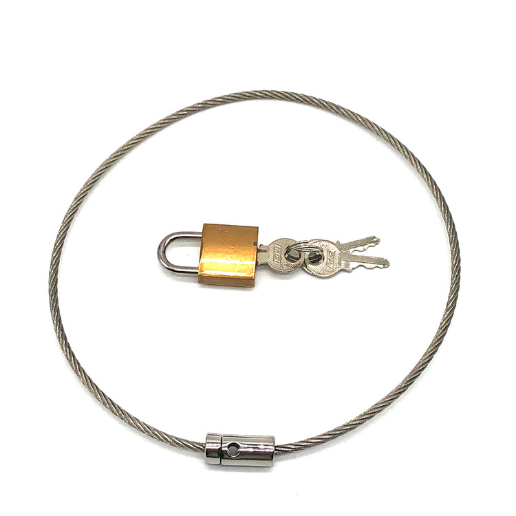 קולר שייכות כבל מתכת