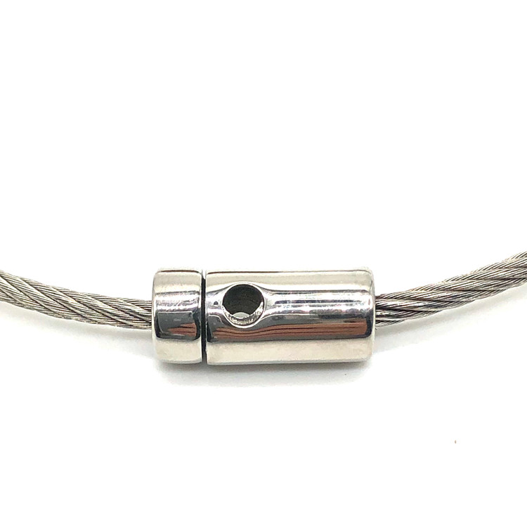 קולר שייכות כבל מתכת