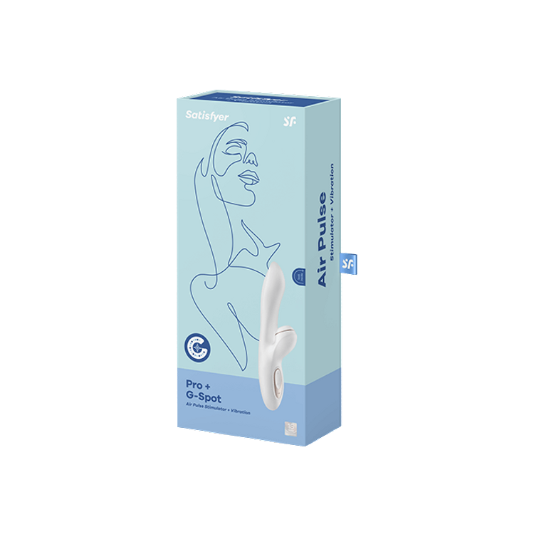 ויברטור משולב יניקה וחדירה  PRO G-SPOT RABBIT סטיספייר