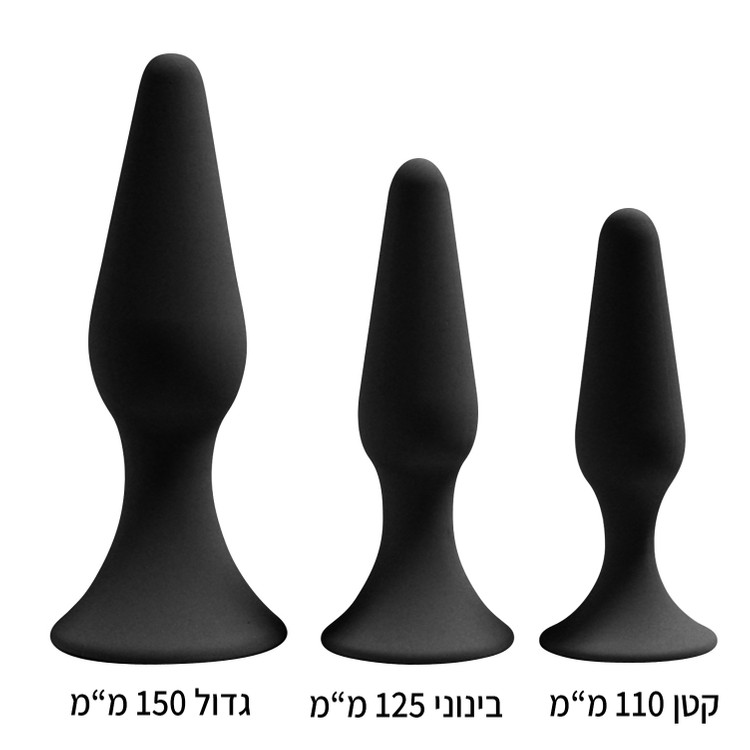 ערכת פלאגים למתחילים  Black Temptation