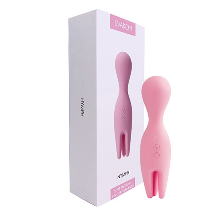 ויברטור חיצוני עם זרועות מסתובבות ורטט Nymph