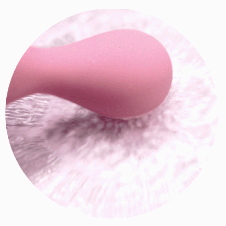 ויברטור חיצוני עם זרועות מסתובבות ורטט Nymph