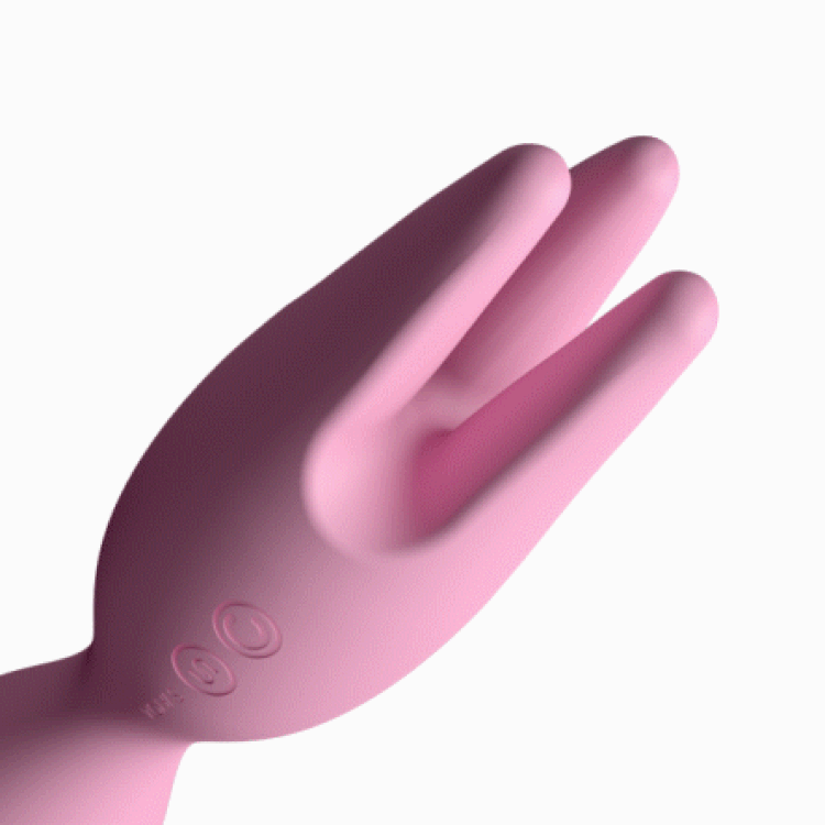 ויברטור חיצוני עם זרועות מסתובבות ורטט Nymph