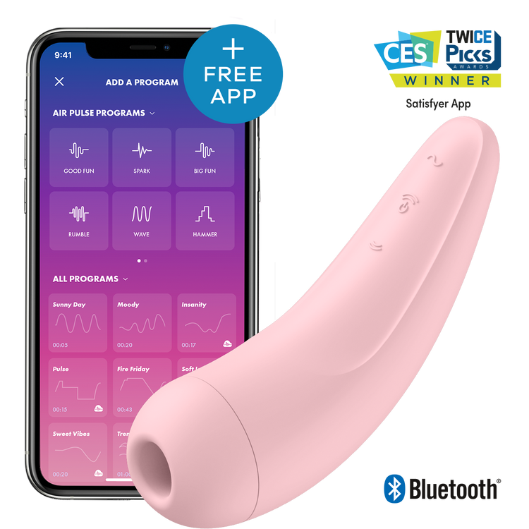 + Curvy 2 - סטיספייר מאלץ אורגזמה עם גלי יניקה