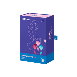 SATISFYER BALLS  - סט כדורי קגל ב-3 משקלים