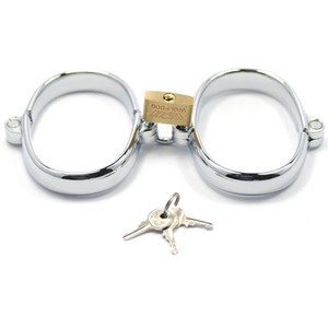 אזיקי מתכת ממתכת אלגנטיים רחבים