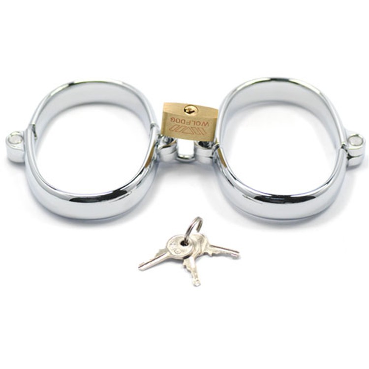 אזיקי מתכת ממתכת אלגנטיים רחבים