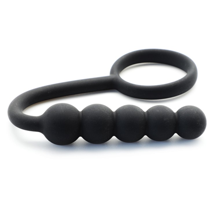 חרוזים אנאליים  וטבעת מסיליקון