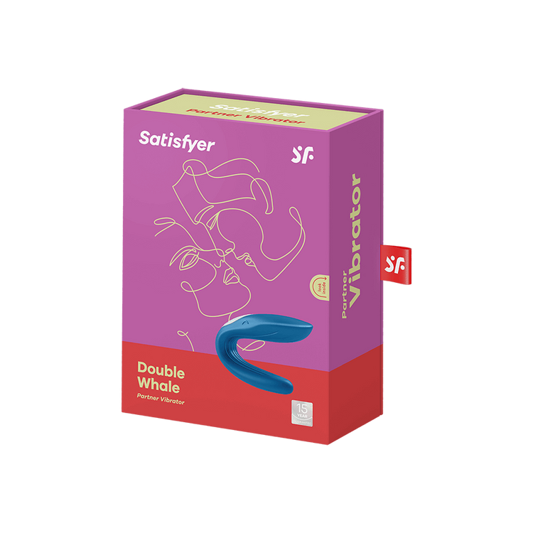 רטט זוגי מעוצב DOUBLE WHALE סטיספייר