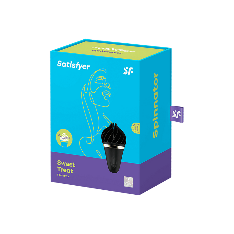 ספינר מסתובב לגירוי חיצוני עדין Sweet Treat סטיספייר