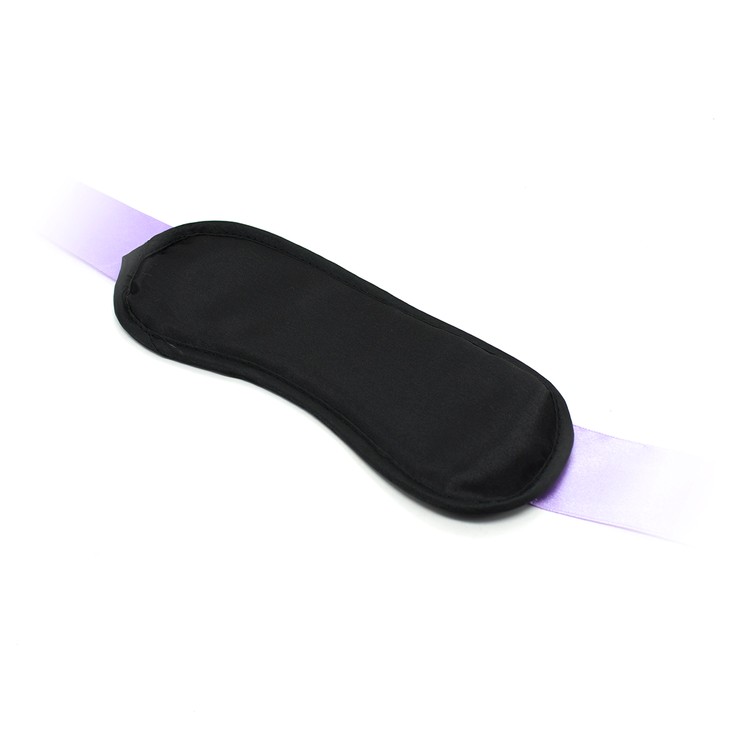 כיסוי עיניים עם קשירת סרט  סטן סגול