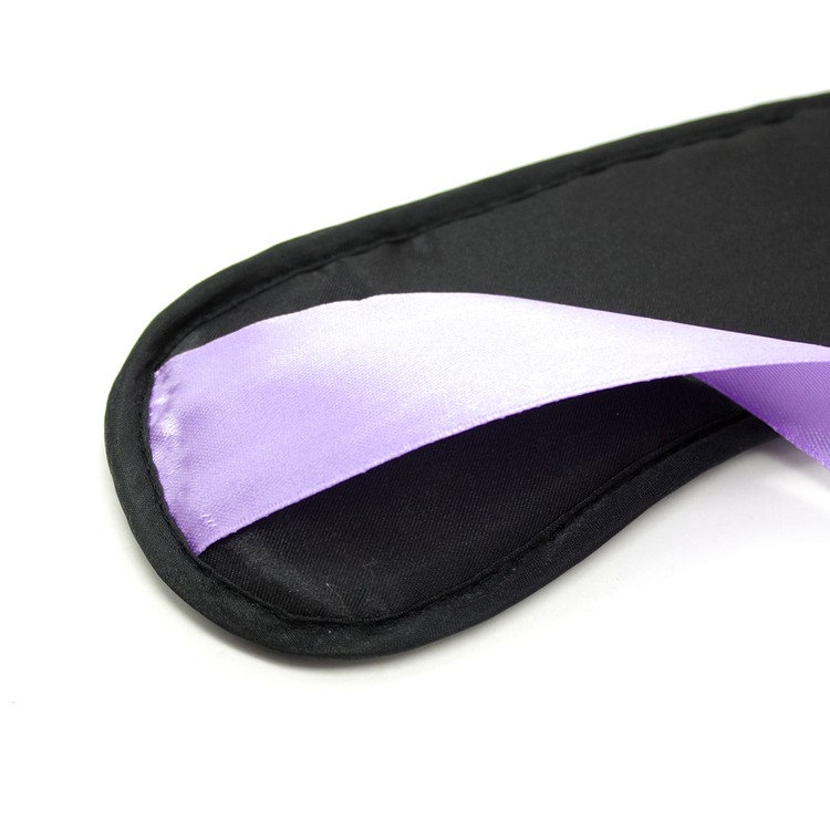 כיסוי עיניים עם קשירת סרט  סטן סגול