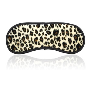 NAUGHTY TOYS - YELLOW LEOPARD BLINDFOLD