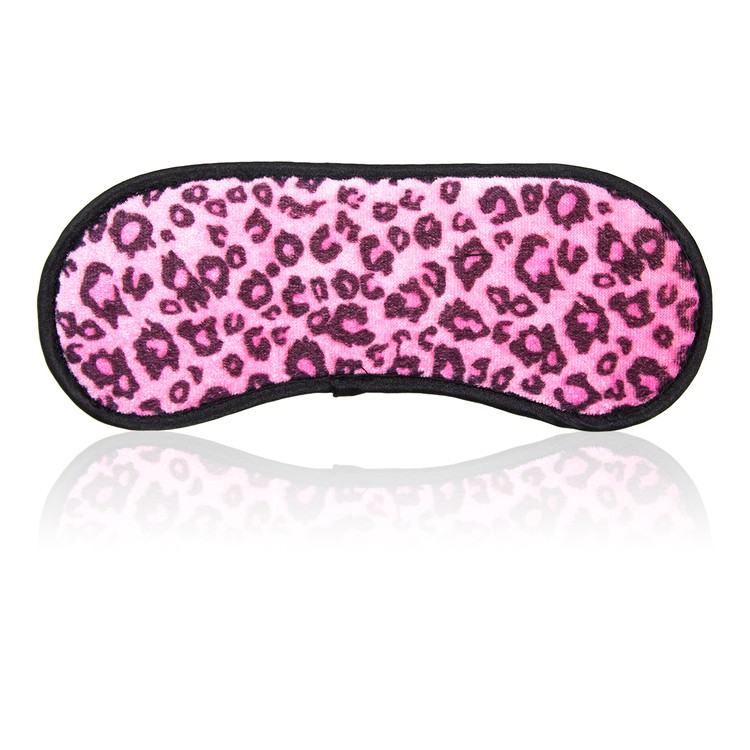 כיסוי עיניים מנומר ורוד