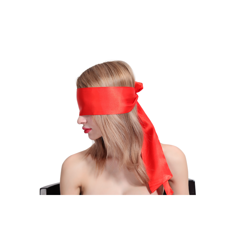 סט קשירות מסטן אדום