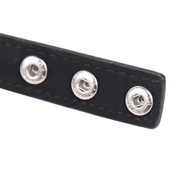 קולר ניטים דק עם טבעת לב