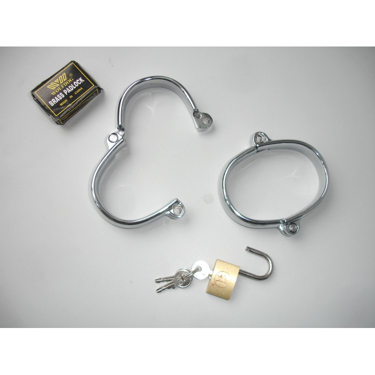 אזיקי מתכת ממתכת אלגנטיים רחבים