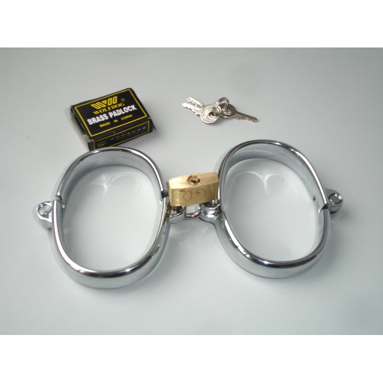 אזיקי מתכת ממתכת אלגנטיים רחבים