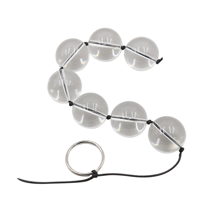 שרשרת חרוזים אנאליים מזכוכית