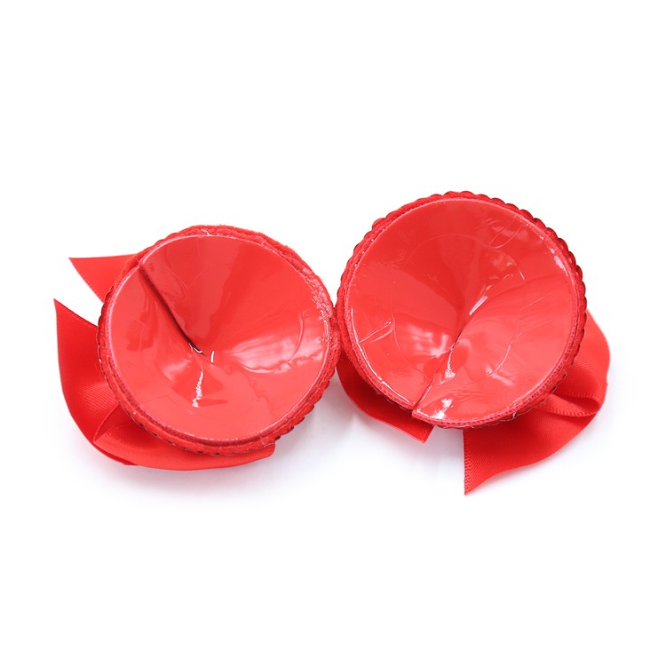 כיסוי פטמות פפיון אדום