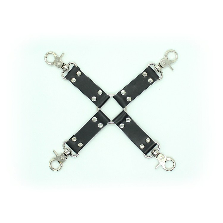 סט קשירת חזרזיר / X דמוי עור