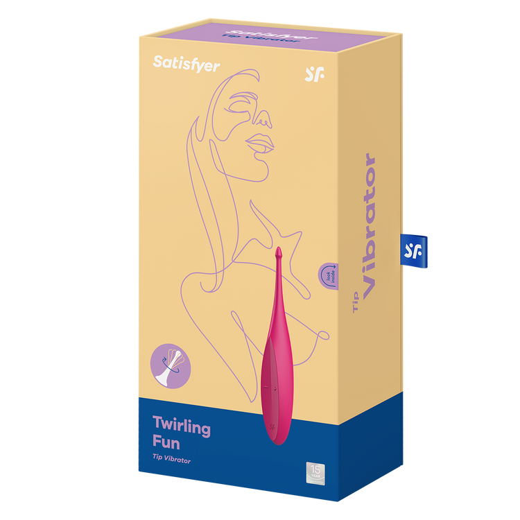 רטט חיצוני ממוקד Twirling Fun