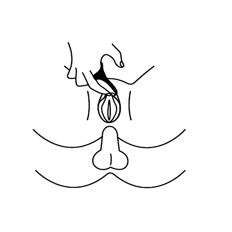 רטט חיצוני מתלבש על אצבע Teaser סטיספייר