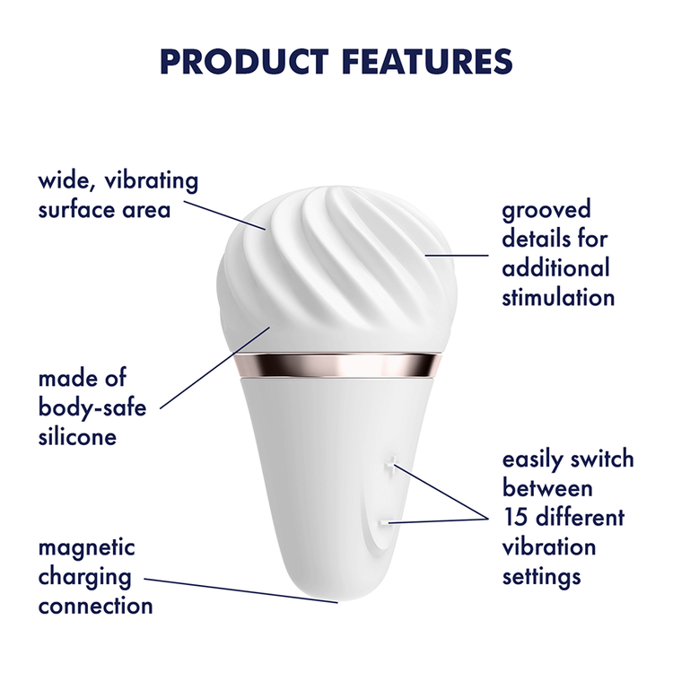 ויברטור רטט חיצוני חזק Little Wand סטיספייר