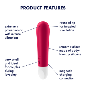 רוקט פוקט נטען מסיליקון power bullet 1