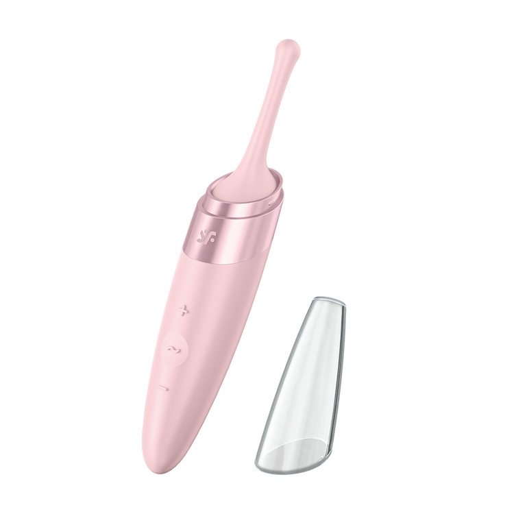 Twirling Delight רטט חיצוני ממוקד עם כיסוי