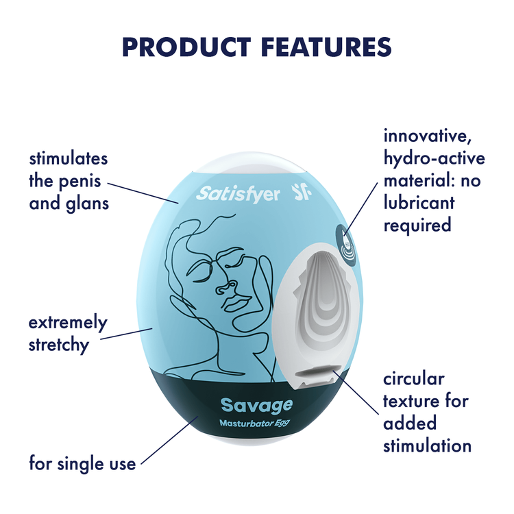 SATISFYER MASTURBATOR EGG