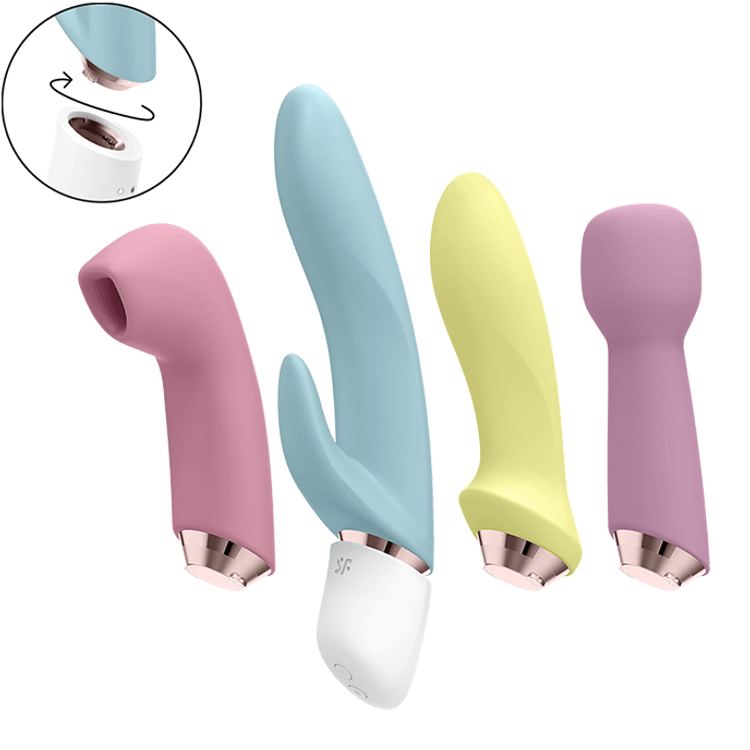 ערכת ויברטורים רוטטים ויונק  'Marvelous Four' של סטיספייר