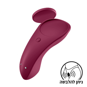 רטט חיצוני מתלבש עם אפלירציה Sexy Secret סטיספייר
