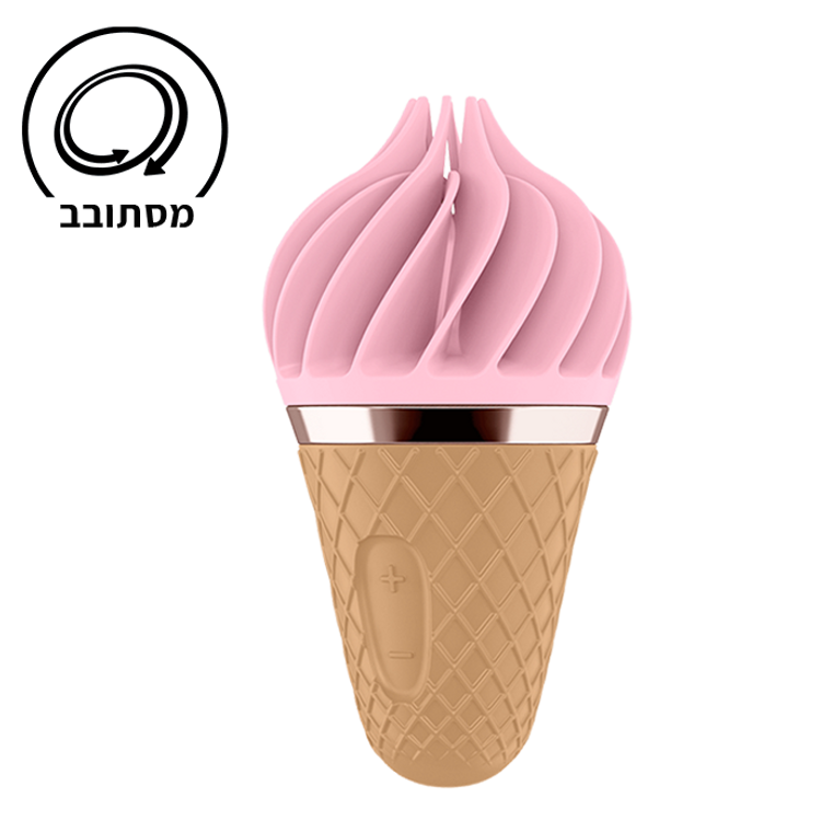 ספינר מסתובב לגירוי חיצוני עדין Sweet Treat סטיספייר