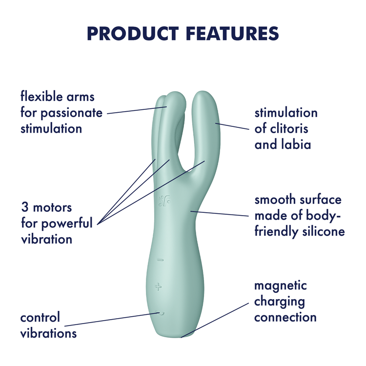 ויברטור חיצוני לגירוי מרובה-טרי-סם 3