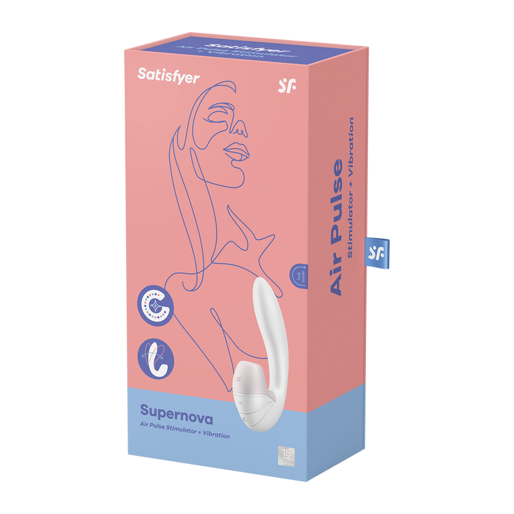 ויברטור יניקה עם רטט Supernova סטיספייר