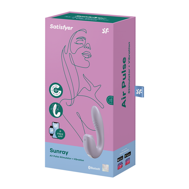 ויברטור יניקה עם רטט ואפליקציה SUNRAY סטיספייר