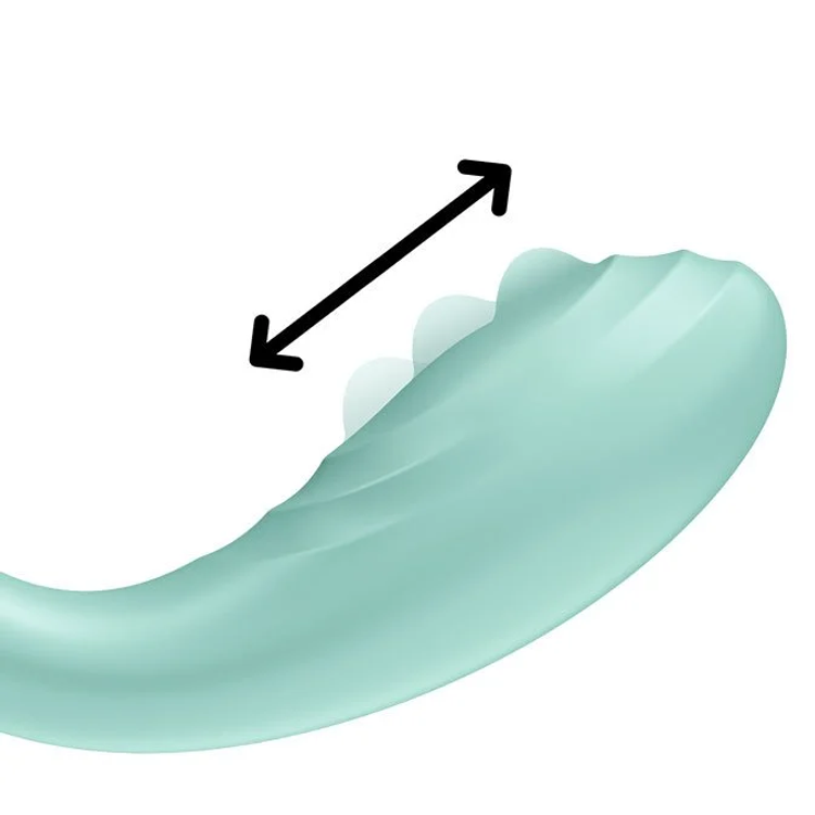 ויברטור לנק' G+גולה זזה Rrroling Pleasure סטיספייר