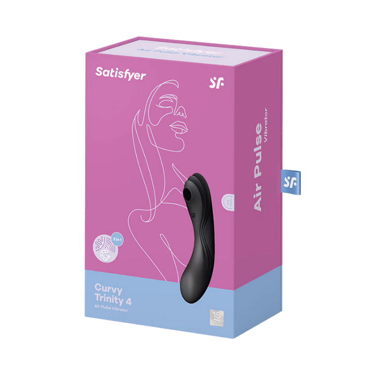 ויברטור יניקה עם רטט Curvy Trinity 4 סטיספייר