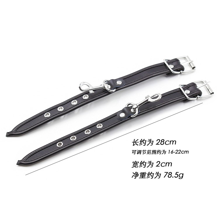 מיני אזיקי ידיים צרים שחורים+